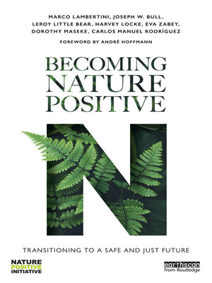 cover image of Becoming Nature Positive
